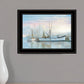 North Star at Rest 2 Black Framed Print Wall Art