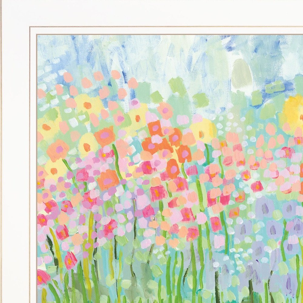 Growing Things NO 4 Black Framed Print Wall Art