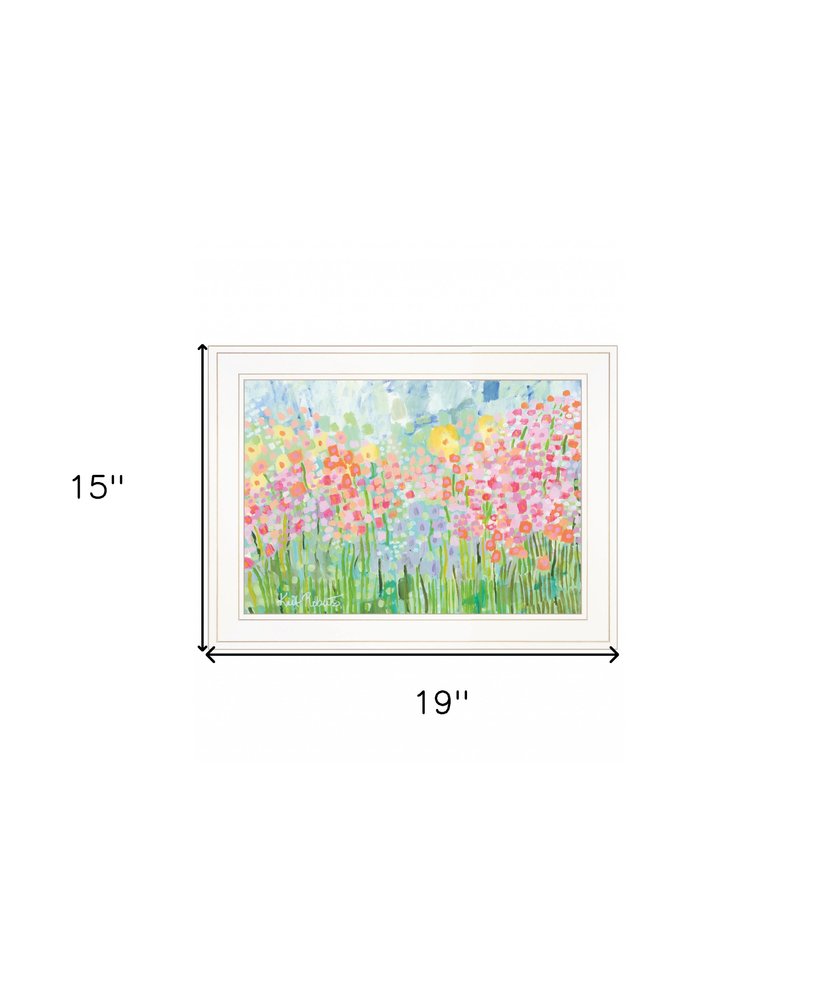 Growing Things NO 4 Black Framed Print Wall Art