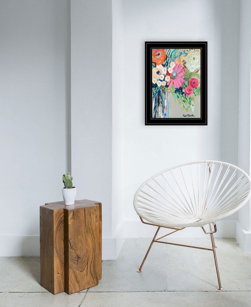 From Mrs Hazels Garden 2 Black Framed Print Wall Art