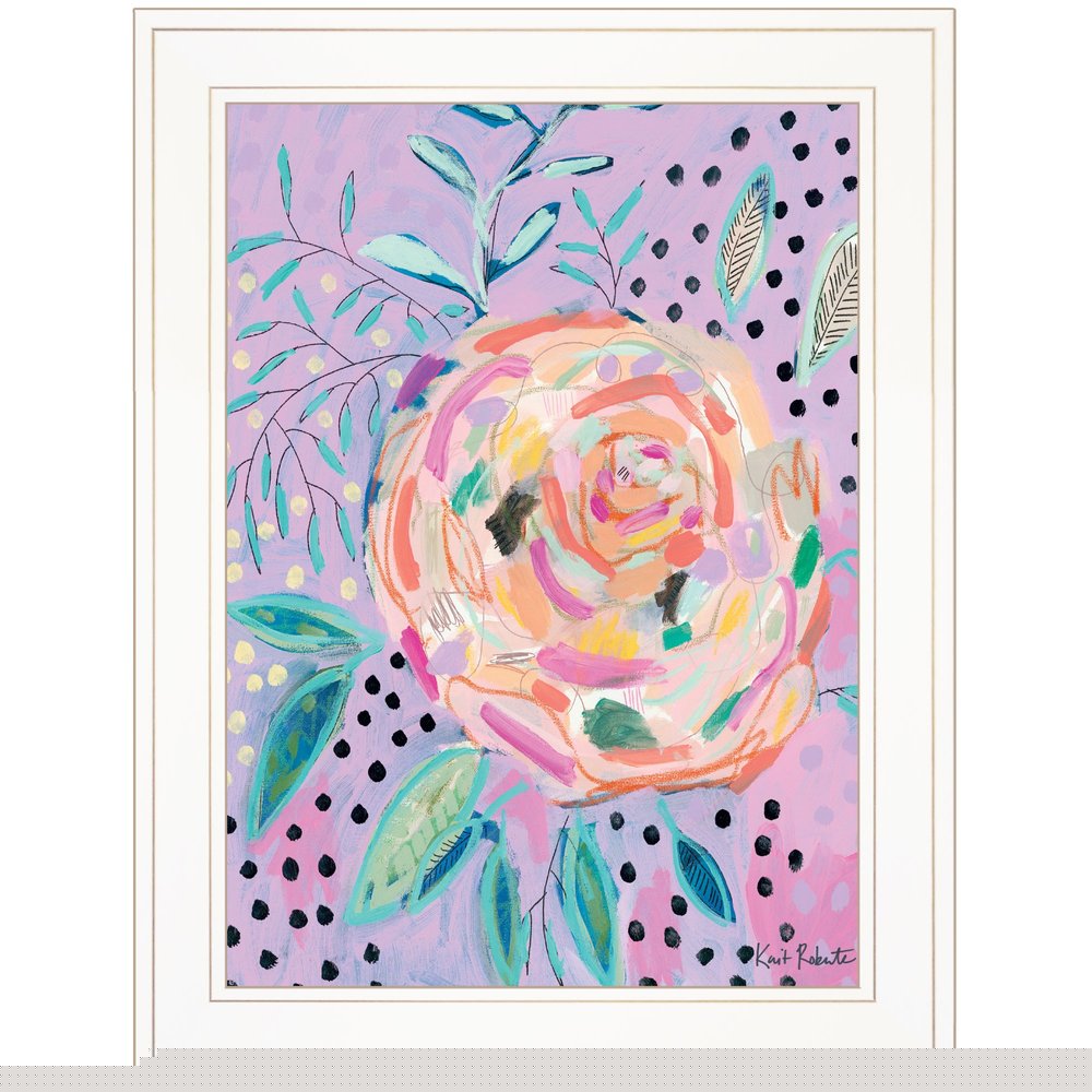 Master the Chaos 1 White Framed Print Wall Art