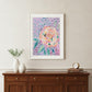 Master the Chaos 1 White Framed Print Wall Art