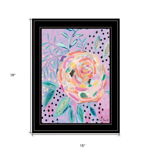 Master the Chaos 2 Black Framed Print Wall Art