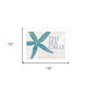 The Sea Calls 1 White Framed Print Wall Art
