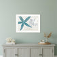 The Sea Calls 1 White Framed Print Wall Art