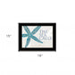 The Sea Calls 3 Black Framed Print Wall Art