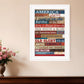 America Proud 2 White Framed Print Wall Art