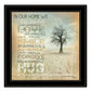 In Our Home 3 White Framed Wall Art