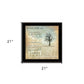 In Our Home 3 White Framed Print Wall Art