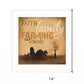 Farming 1 White Framed Print Wall Art