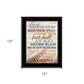 Hey Batter Batter 2 Black Framed Print Wall Art