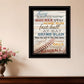 Hey Batter Batter 2 Black Framed Print Wall Art