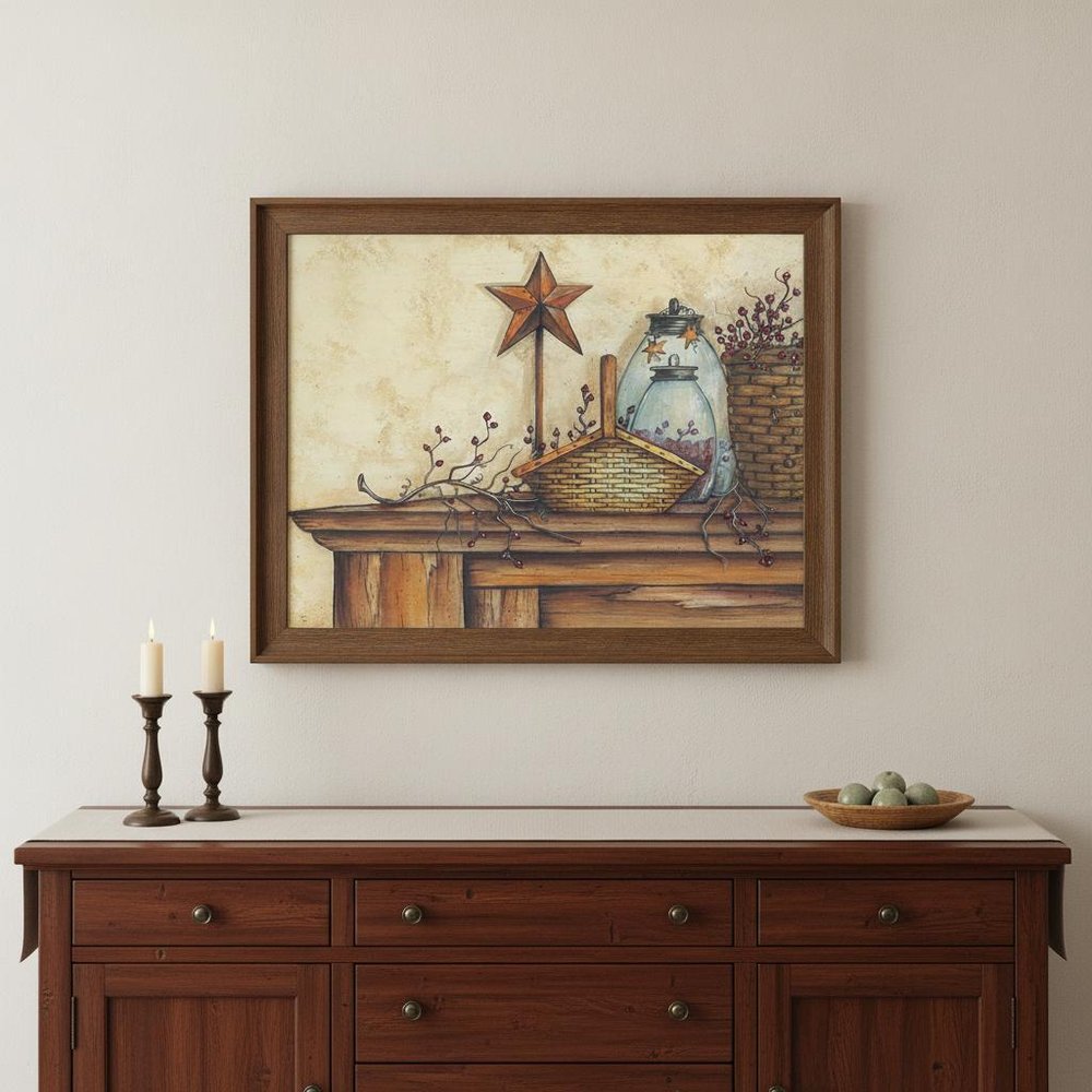 Live Life Simple 3 Black Framed Print Wall Art