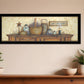 Live Life Simple 1 White Framed Print Wall Art