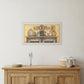 Come Gather at Our Table 3 White Framed Print Wall Art