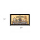 Come Gather at Our Table 1 Black Framed Print Wall Art