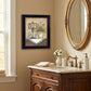 Powder Room 4 Black Framed Print Wall Art