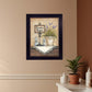 Powder Room 4 Black Framed Print Wall Art