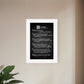 Believe 1 White Framed Print Wall Art