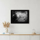 Beauty Grayscale 2 Black Framed Print Wall Art