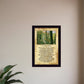 In Loving Memory Forest Black Framed Print Wall Art