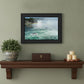Into the Mist Black Picture Frame Print Wall Art