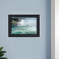 Into the Mist Black Picture Frame Print Wall Art