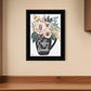 Coffee Break 2 Black Framed Print Kitchen Wall Art