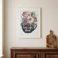 More Coffee Please 1 White Framed Print Kitchen Wall Art