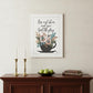 Rise and Shine 5 White Framed Print Wall Art