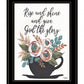 Rise and Shine 6 Black Framed Print Wall Art