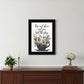 Rise and Shine 6 Black Framed Print Wall Art
