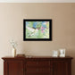Hummingbird 1 Black Framed Print Wall Art