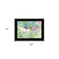 Hummingbird 1 Black Framed Print Wall Art
