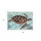 Sea Turtles Collage 1 White Framed Print Wall Art