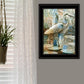 Marsh Herons I 2 Black Framed Print Wall Art