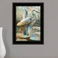 Marsh Herons I 2 Black Framed Print Wall Art
