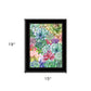 Succulents Paradise 2 White Framed Print Wall Art