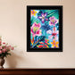 Tropical Flowers 2 White Framed Print Wall Art