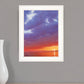 Certain Glow 2 White Framed Print Wall Art