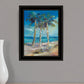 Threes Company 3 White Framed Print Wall Art