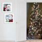 Set Of Two Santas Blessings 1 White Framed Print Wall Art