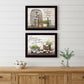 Set Of Two Choose Joy Black Framed Print Wall Art