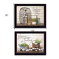 Set Of Two Choose Joy Black Framed Print Wall Art