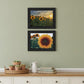 Set Of Two Midwest Living 2 Black Framed Print Wall Art