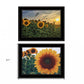 Set Of Two Midwest Living 1 White Framed Print Wall Art