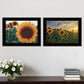 Set Of Two Midwest Living 1 White Framed Print Wall Art