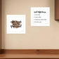 Set Of Two Coffee and Friends Recipe White Framed Print Kitchen Wall Art