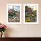 Set Of Two Farm Life White Framed Print Wall Art