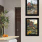 Set Of Two Farm Life Black Framed Print Wall Art